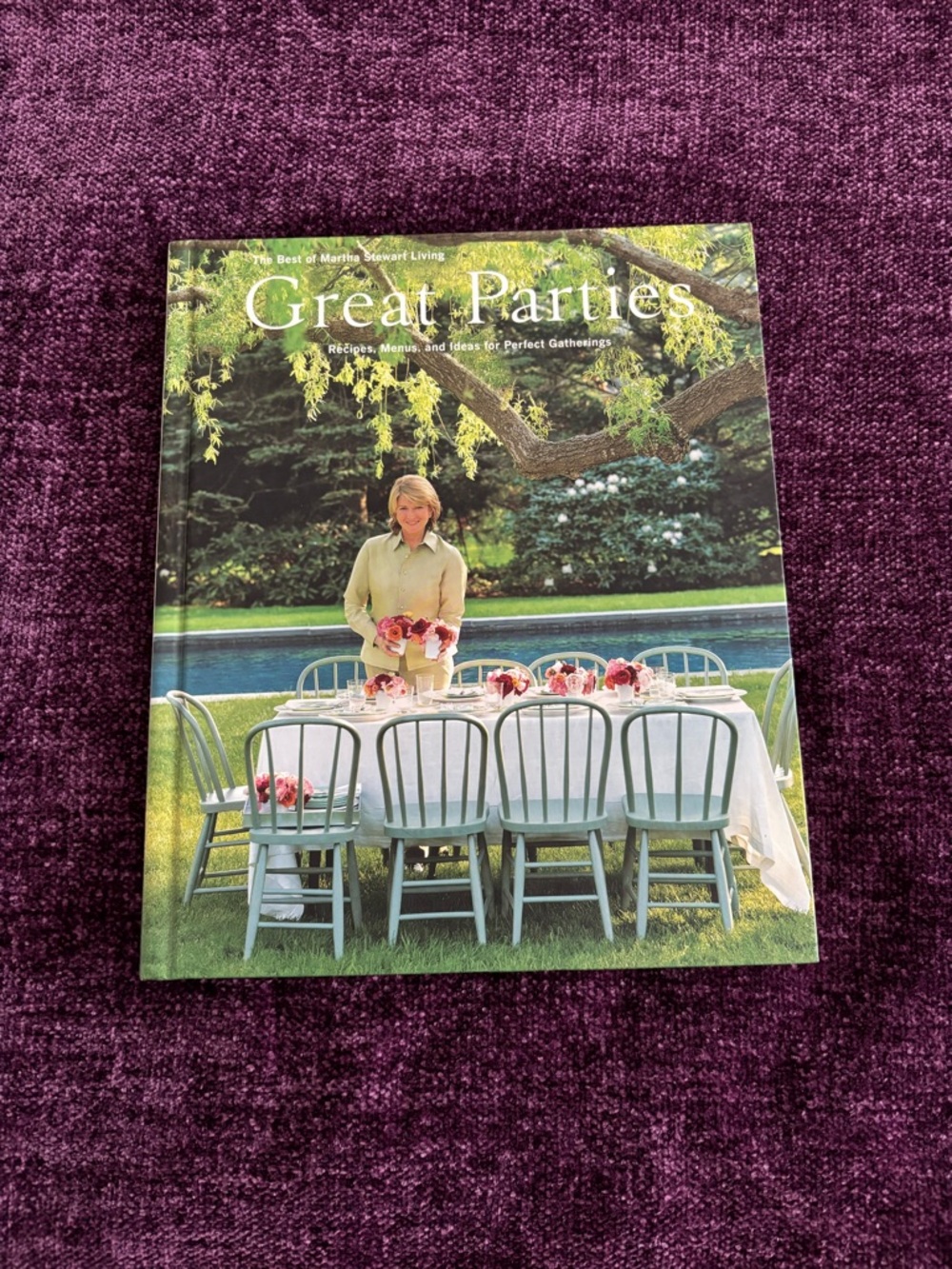 Martha Stewart Great Parties - RECIPES MENUS & IDEAS BOOK